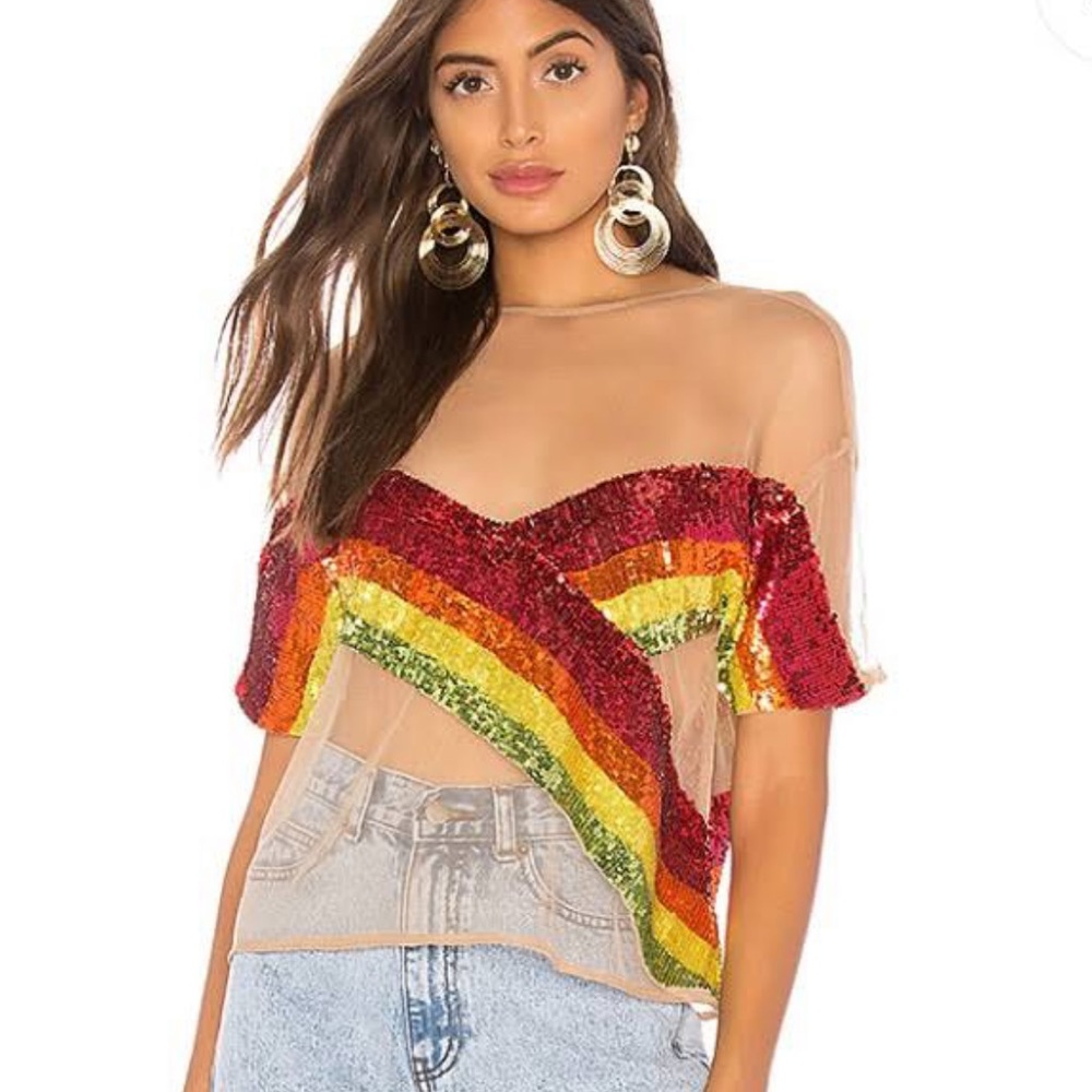sequin top - Picture 2 of 2